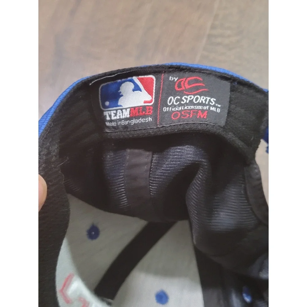 Texas Rangers MLB OC Sports‎ Blue Mesh Adjustable Baseball Cap Hat MLB-350 OSFM